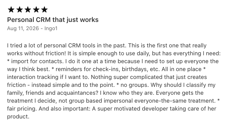 App Store review for Human Hub