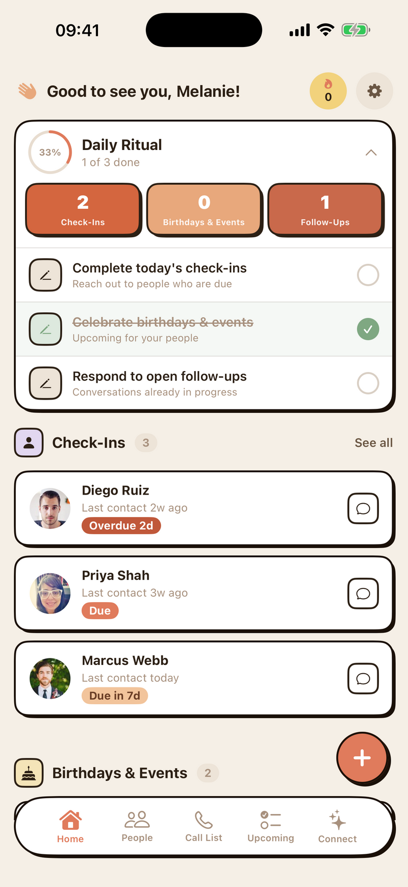 Human Hub iOS app